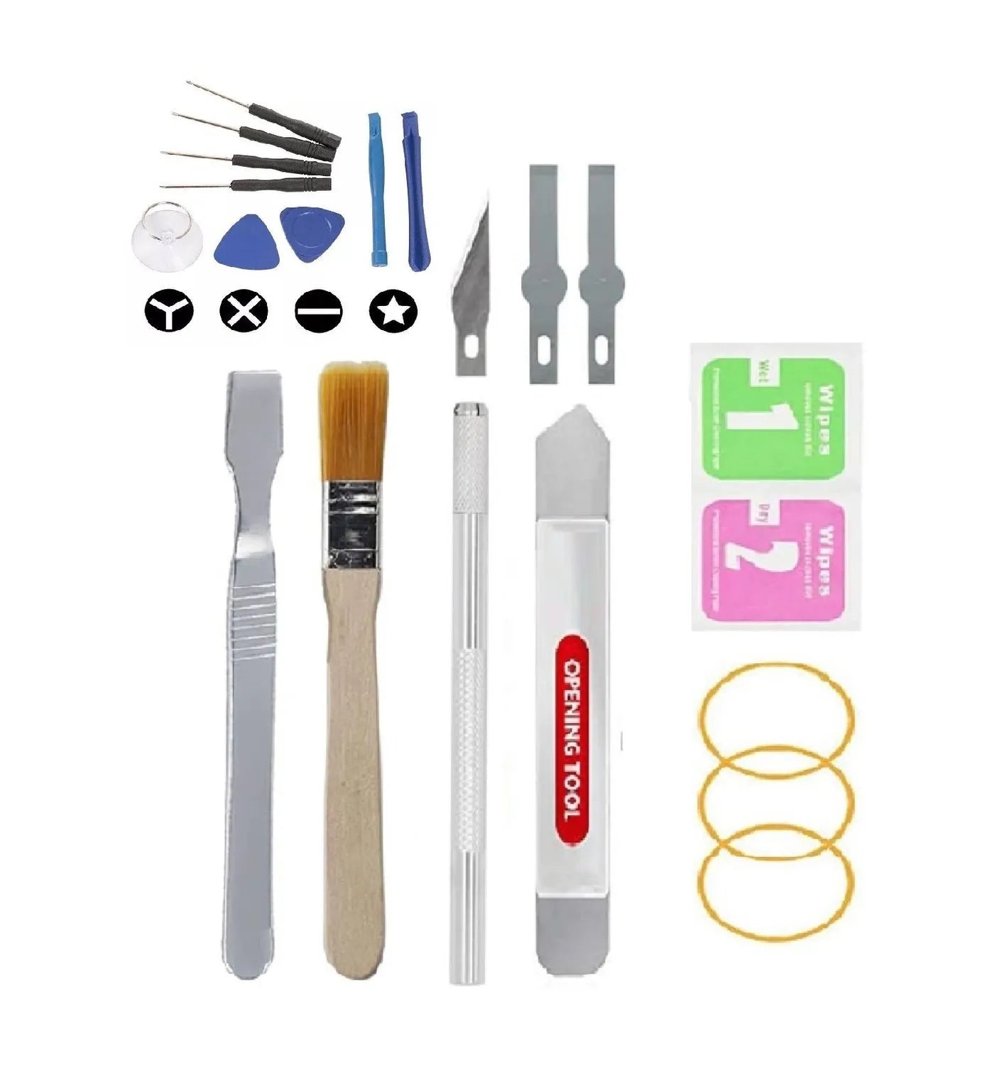 Set Kit Outils réparation vitre arriere complet